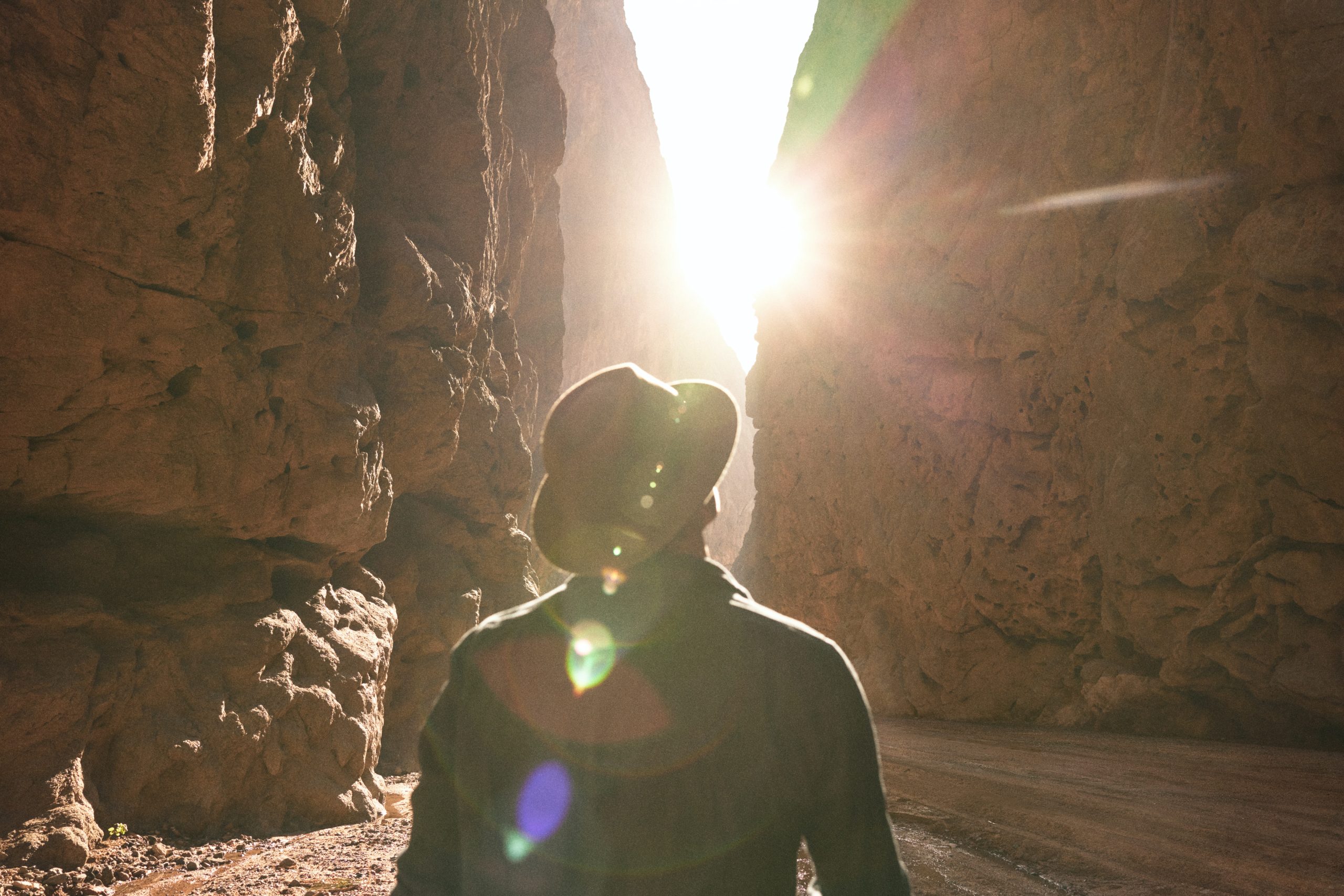 A beautiful and ancient spring fed canyon which weaves its way through 400-meter-tall towers of granite, sandstone and basalt, before plunging into the Gulf of Aqaba | Shiʻb Mūsá – NEOM, Saudi Arabia.